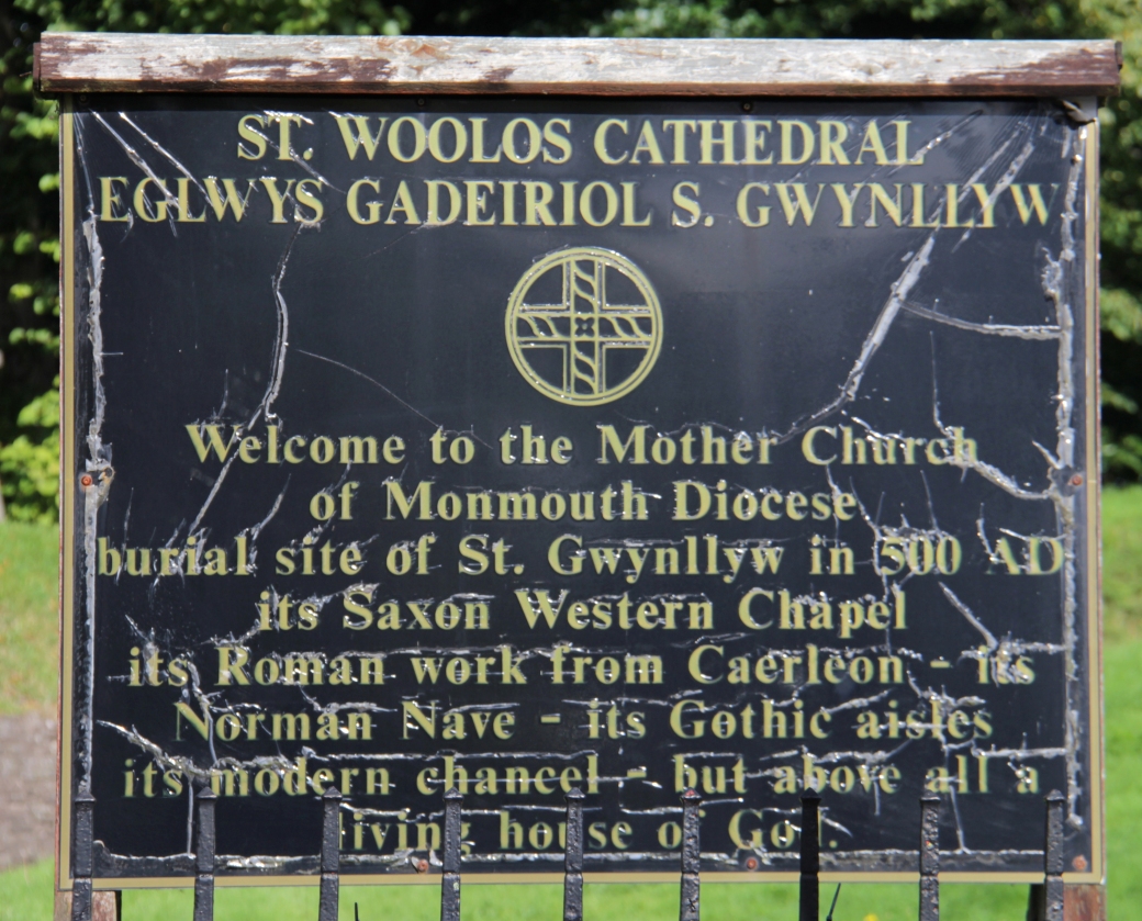 St Woolos - ext sign